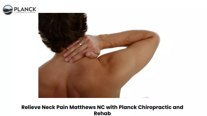 relieve neck pain matthews nc with planck
