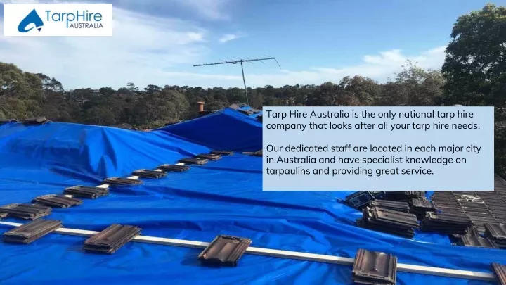 PPT - Benefits of Having a tarps in Australia - TarphireAustralia_PPT ...