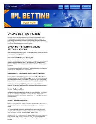 www-duragaming-com-ipl-betting-2023-