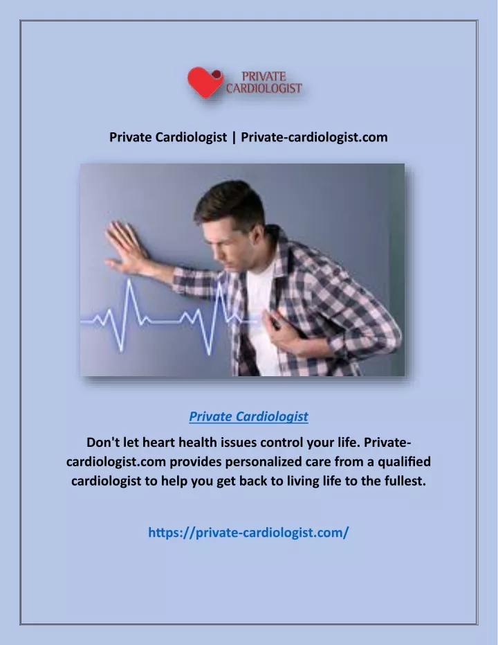 private cardiologist private cardiologist com