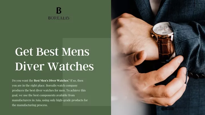 get best mens diver watches