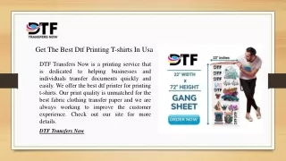 get the best dtf printing t shirts in usa