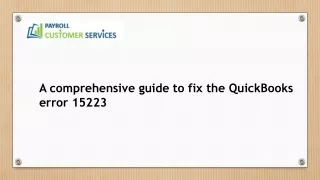 a comprehensive guide to fix the quickbooks error
