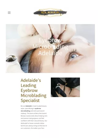 Eyebrow Microblading Adelaide