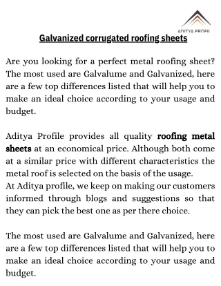 Galvanized corrugated roofing sheets (1)