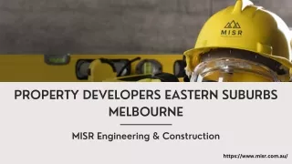 Commercial Building Companies Melbourne | MISR Engineering & Construction in AU