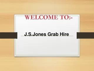 welcome to