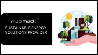 Sustainable Energy Solutions Provider