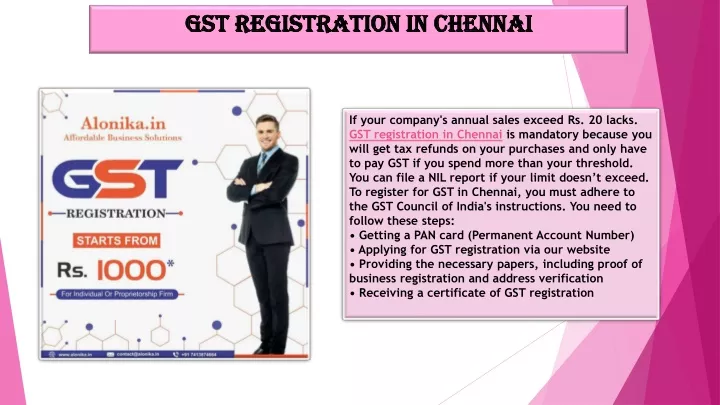 gst registration in chennai
