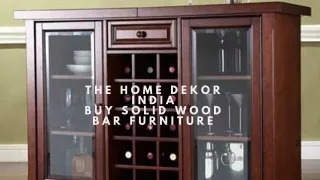 Buy Solid Wood Bar furniture
