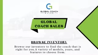 Pre-Owned Bus For Sale| Top-quality Bus | Global Coach Sales