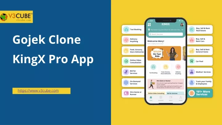 gojek clone kingx pro app