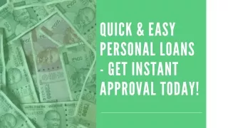 quick easy personal loans get instant approval
