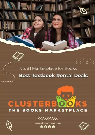 Best Textbook Rental Deals - ClusterBooks