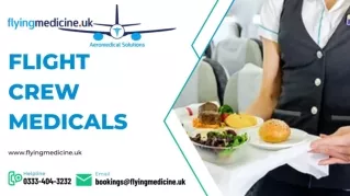 Flight Crew Medicals in the UK
