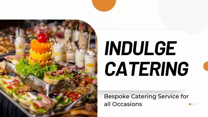 indulge catering