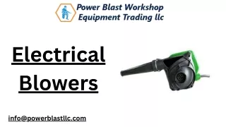 Electrical Blowers