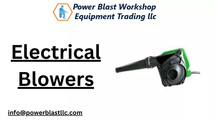 electrical blowers