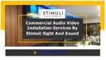 Commercial Audio Video Installation Services By Stimuli Sight And Sound_ - slide 1