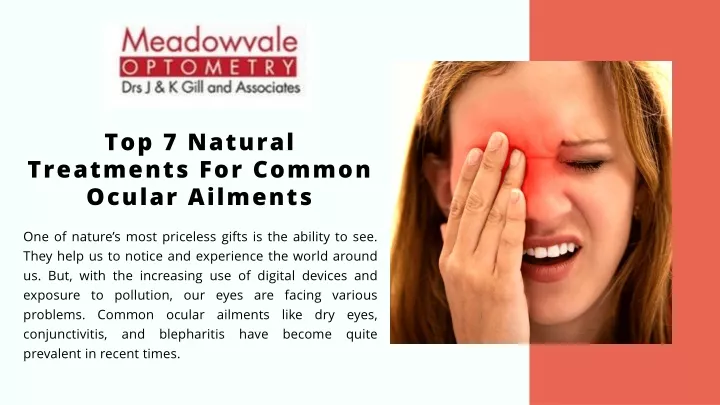 top 7 natural treatments for common ocular