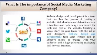 What Is The importance of Social Media Marketing Company