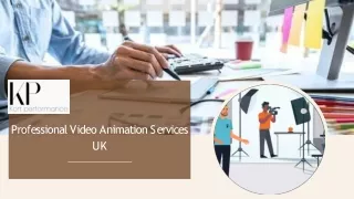 Professional Video Aanimation Services UK