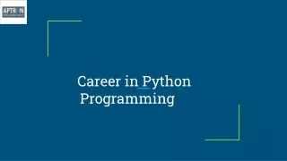 Python Training in Delhi