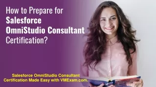 how to prepare for salesforce omnistudio