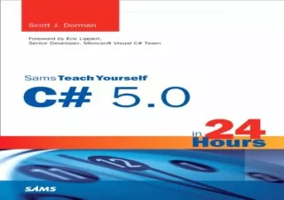 download Sams Teach Yourself C# 5.0 in 24 Hours ipad