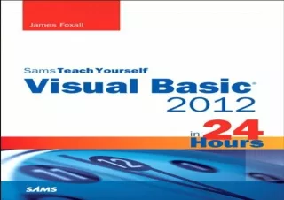 [READ PDF] Sams Teach Yourself Visual Basic 2012 in 24 Hours full