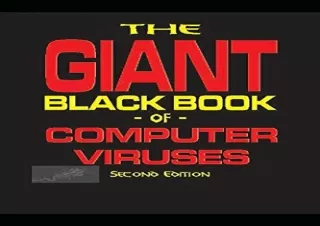 [?DOWNLOAD PDF?] The Giant Black Book of Computer Viruses ipad