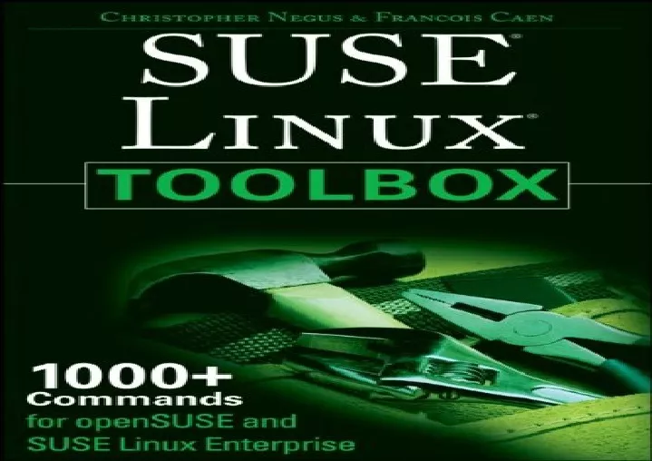 pdf book suse linux toolbox 1000 commands