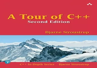 ?(PDF BOOK)? Tour of C  , A (C   In-Depth) free