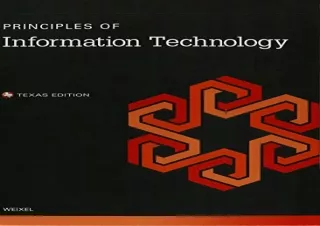 [READ PDF] Principles of Information Technology -- Texas -- CTE/School ipad