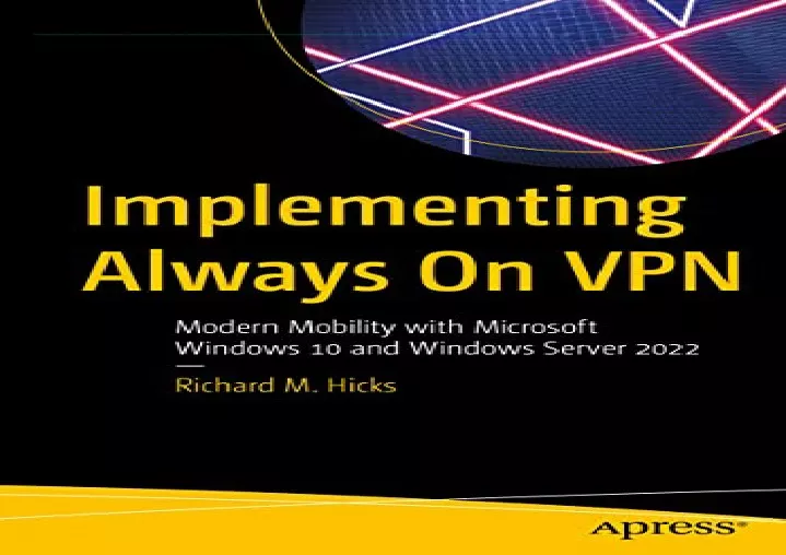 Ppt Download Pdf Implementing Always On Vpn Modern Mobility With Microsoft Wind