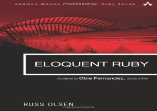download Eloquent Ruby (Addison-Wesley Professional Ruby Series) android