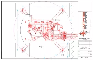 Potain Self Erecting Tower Crane HUP 40-30 Base Dimensions pdf.