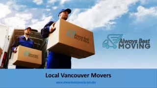 Local Vancouver Movers