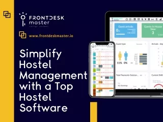 Simplify Hostel Management with a Top Hostel Software