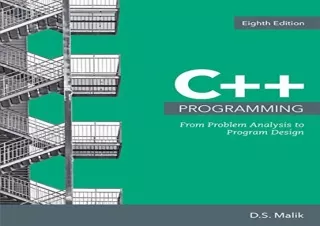 [READ PDF] C   Programming: From Problem Analysis to Program Design (MindTap Cou