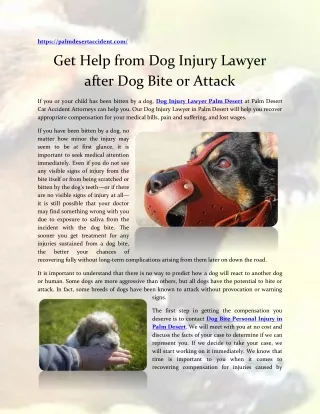 Palm Desert Car Accident Attorneys