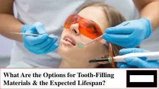 Making the Right Choice: Understanding Your Tooth Filling Options