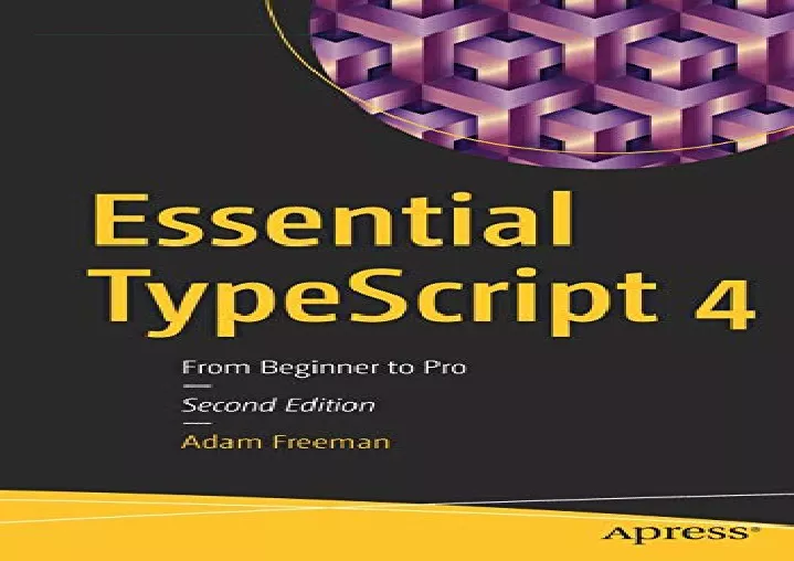 download essential typescript 4 from beginner