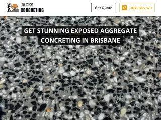 GET STUNNING EXPOSED AGGREGATE CONCRETING IN BRISBANE