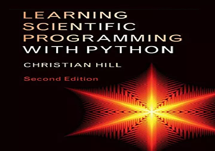 download pdf learning scientific programming with