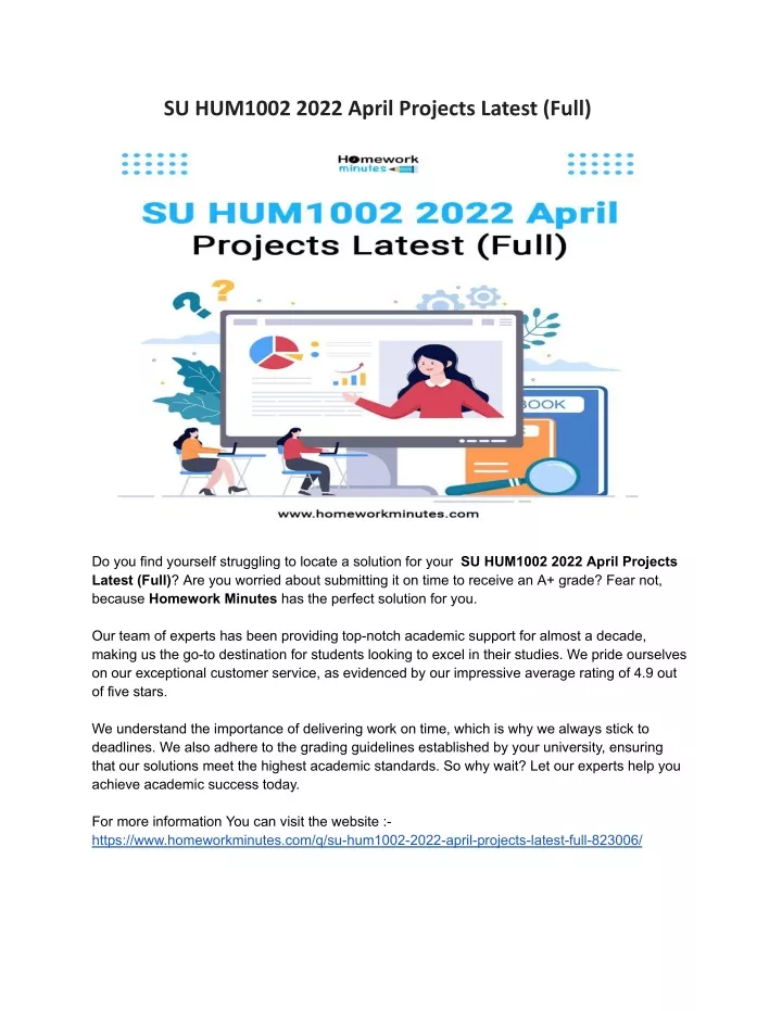 su hum1002 2022 april projects latest full