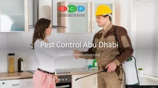 Pest Control Abu Dhabi