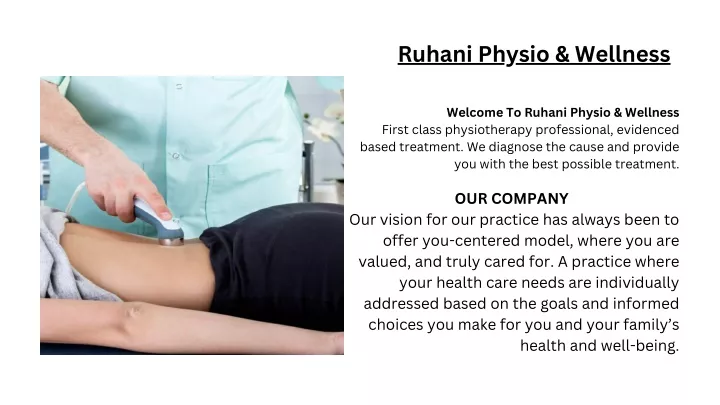 ruhani physio wellness