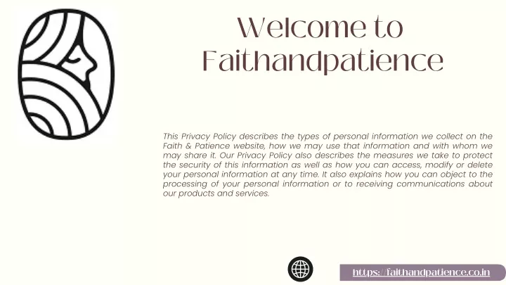 welcome to faithandpatience