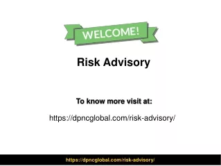 risk advisory